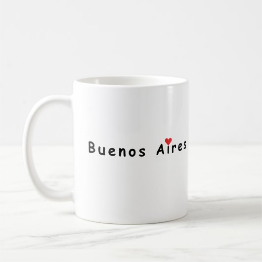 I Liebe Buenos Aires Kaffeetasse (Links)