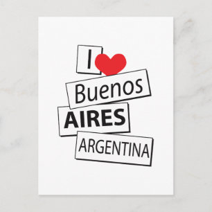 I Liebe Buenos Aires Postkarte