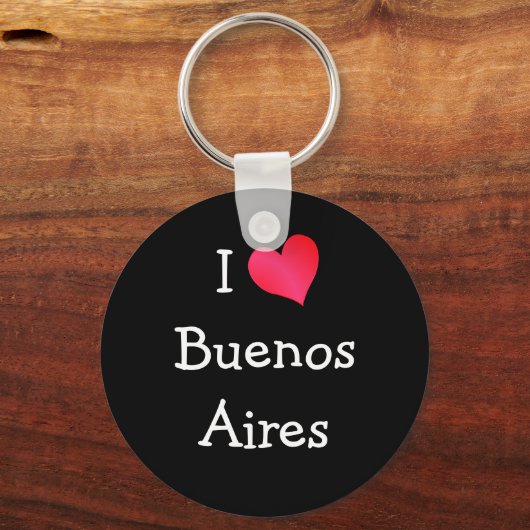 I Liebe Buenos Aires Schlüsselanhänger (Vorderseite)