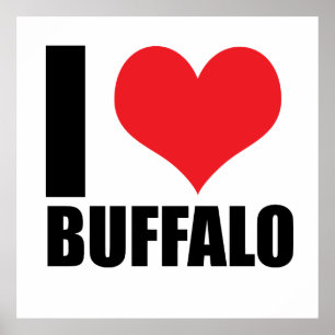 I Liebe Buffalo Poster