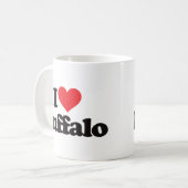 I Liebe-Büffel Kaffeetasse (Vorderseite Links)