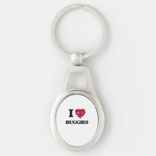 I Liebe-Buggyen Schlüsselanhänger (Vorderseite)