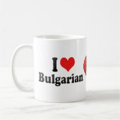 I Liebe-Bulgare Kaffeetasse (Links)