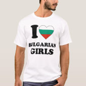 I Liebe Bulgaren T-Shirt (Vorderseite)