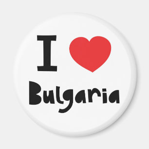 I Liebe Bulgarien Magnet