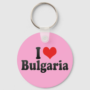 I Liebe Bulgarien Schlüsselanhänger