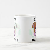 I Liebe Bulldogs Kaffeetasse (Mittel)