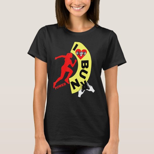 I Liebe Bun & Burn Power T-Shirt (Vorderseite)