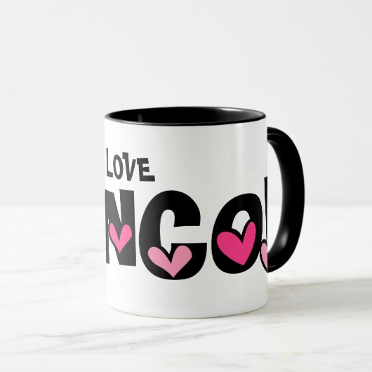 I LIEBE BUNCO Tasse (VorderseiteRechts)