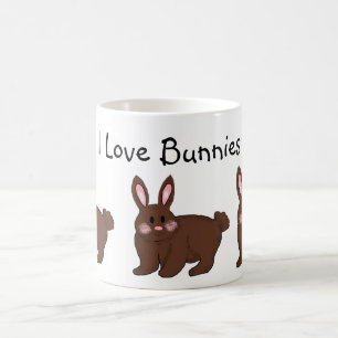 I Liebe Bunnies Kaffeetasse