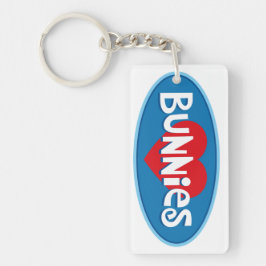 I Liebe Bunnies Schlüsselanhänger