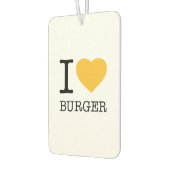 I LIEBE BURGER AUTOLUFTERFRISCHER (Links)
