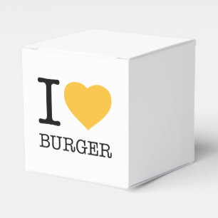 I LIEBE BURGER GESCHENKSCHACHTEL