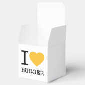 I LIEBE BURGER GESCHENKSCHACHTEL (Geöffnet)