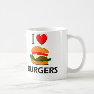 I Liebe-Burger Kaffeetasse