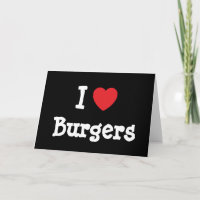 I Liebe Burgers T - Shirt