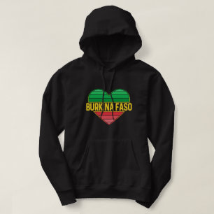 I Liebe Burkina Faso, Herz Burkinabè Hoodie