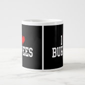 I Liebe Burpees, Fitness Jumbo-Tasse (Vorderseite)
