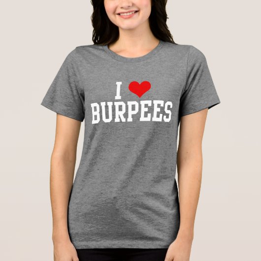 I Liebe Burpees, Fitness Übung Frauen Tank Top (Vorderseite)