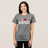 I Liebe Burpees, Fitness Übung Frauen Tank Top (Vorderseite voll)