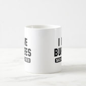 I Liebe Burpees Kaffeetasse (Mittel)