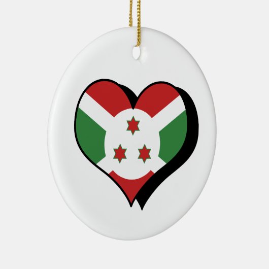 I Liebe Burundi Ornament (Rechts)