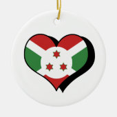 I Liebe Burundi Ornament (Vorne)
