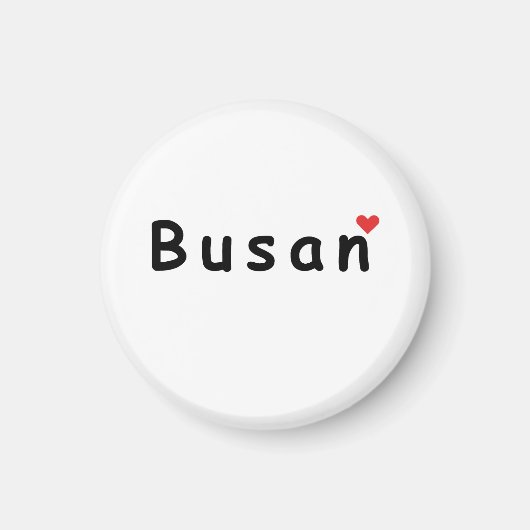 I Liebe Busan Magnet (Vorne)