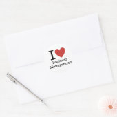 I ❤️ Liebe Business Management STICKER (Umschlag)
