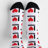 I Liebe Busselton Socken (Oben)