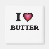 I Liebe Butter Magnet (Vorne)