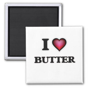 I Liebe Butter Magnet