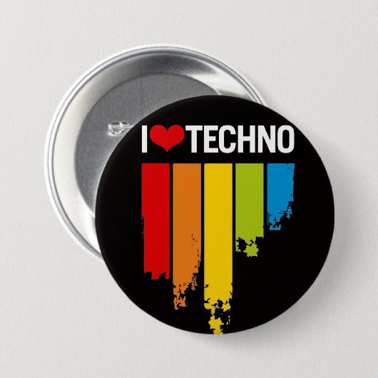 I Liebe Button (Vorne & Hinten)