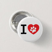 I LIEBE BUTTON (Vorne & Hinten)