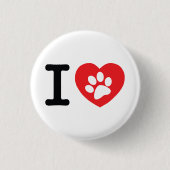 I LIEBE BUTTON (Vorderseite)