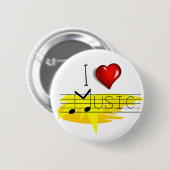 I Liebe Button (Vorne & Hinten)