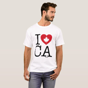 I LIEBE CA   I Liebe Kanada T - Shirt für Männer