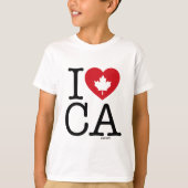 I LIEBE CA | Ich Liebe Kanada Custom Kid's T - Shi T-Shirt (Vorderseite)