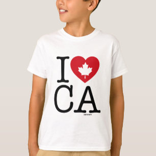 I LIEBE CA Ich Liebe Kanada Custom Kid's T - Shi T-Shirt