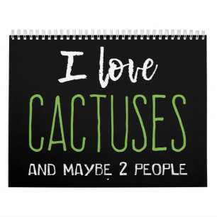 I Liebe Cactus Kalender