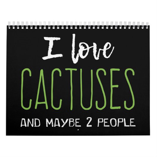 I Liebe Cactus Kalender (Titelbild)