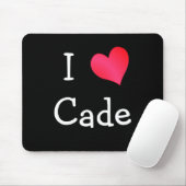 I Liebe Cade Mousepad (Mit Mouse)