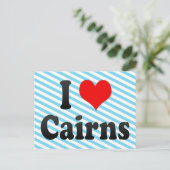 I Liebe Cairns, Australien Postkarte (Stehend Vorderseite)