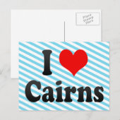 I Liebe Cairns, Australien Postkarte (Vorne/Hinten)