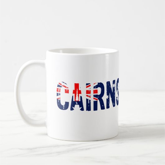 I Liebe Cairns Kaffeetasse (Links)