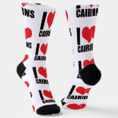 I Liebe Cairns Socken (Gewinkelt)