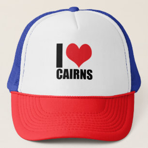 I Liebe Cairns Truckerkappe