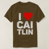 I Liebe Caitlin Caitlin Clark1 T-Shirt (Design vorne)