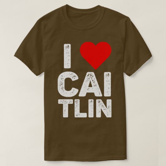 I Liebe Caitlin Caitlin Clark1 T-Shirt (Design vorne)