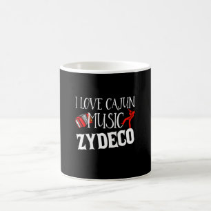 I Liebe Cajun Musik Zydeco, Tassen-Nizza Entwurf Kaffeetasse